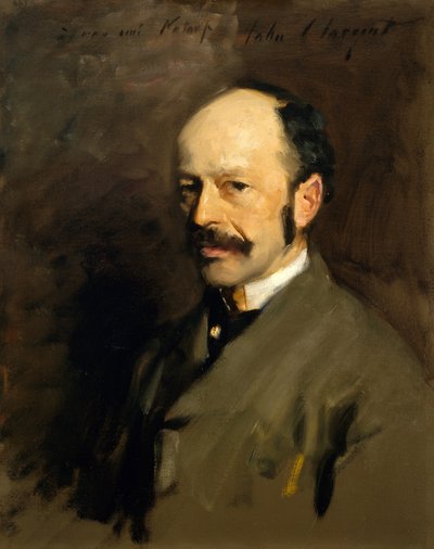 Portrait of Gustav Natorp, c.1883-84 by John Singer Sargent